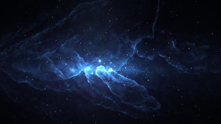 Starry Nebula in the Cosmos wallpaper