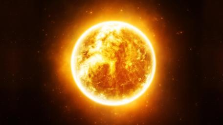 Radiant Celestial Sun Wallpaper wallpaper
