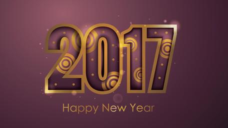 Festive 2017 Happy New Year Celebration Wallpaper wallpaper