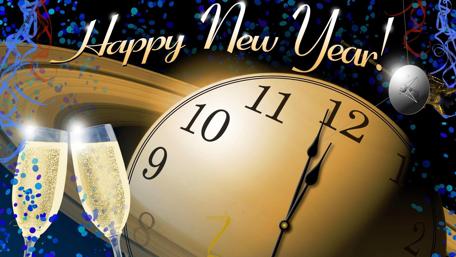 Festive New Year Celebration Wallpaper wallpaper