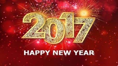 Festive New Year Celebration Wallpaper 2017 wallpaper