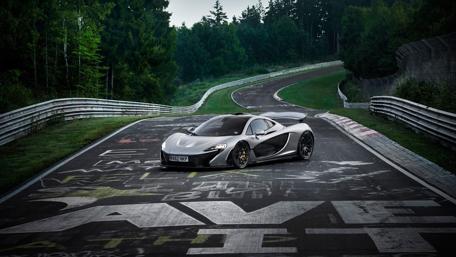 Speed Meets Nature at the Ring wallpaper