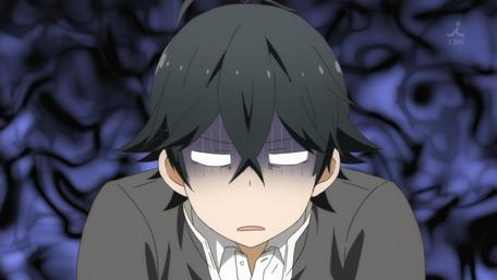 Pensive Anime Teen Lost in Thought wallpaper