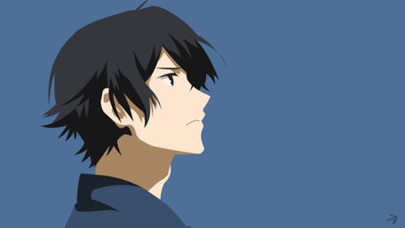 Handa-kun's Introspective Moment wallpaper