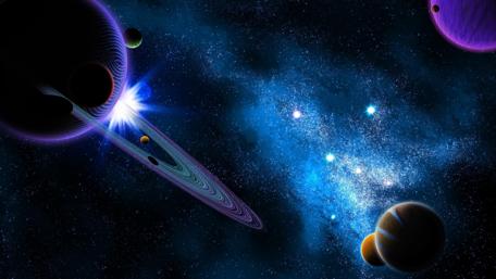 Journey Through the Cosmic Ocean wallpaper