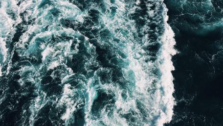 Gentle Waves of the Sea wallpaper