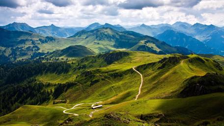Green mountains wallpaper