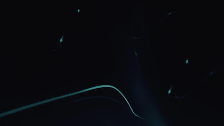 Dark Flowing Waves in Abstract Design wallpaper