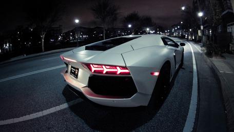 Sleek Midnight Dream Car Wallpaper wallpaper