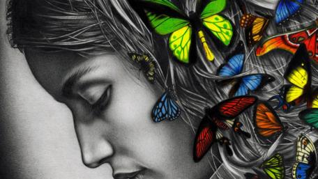 Dreaming of Butterflies and Transformation wallpaper