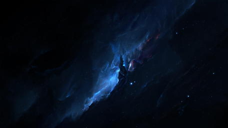 Ethereal Cosmic Clouds wallpaper