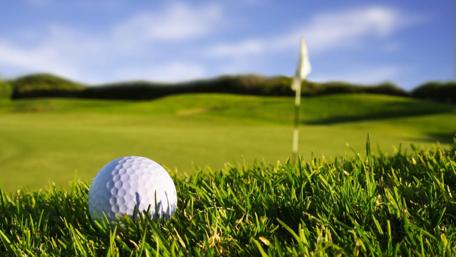Golf Ball on the Green wallpaper