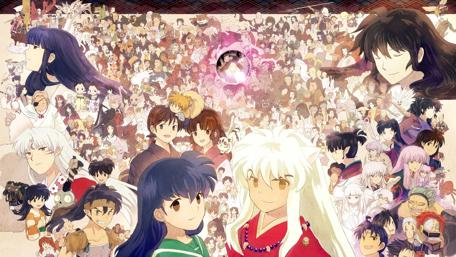 Inuyasha Epic Ensemble Cast Montage wallpaper