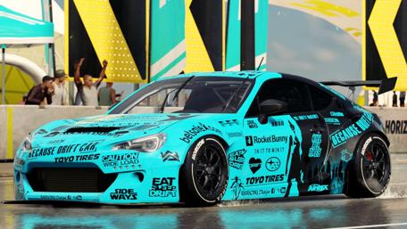 Vibrant Drift Car Aesthetic for Enthusiasts wallpaper