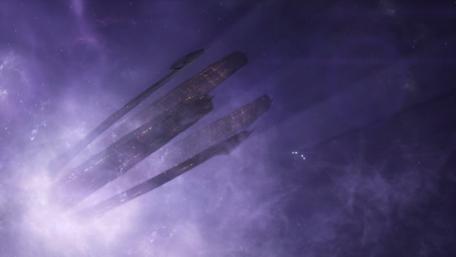 Mysterious Cosmic Structures in the Void wallpaper