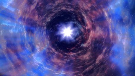 Cosmic Vortex Journey wallpaper