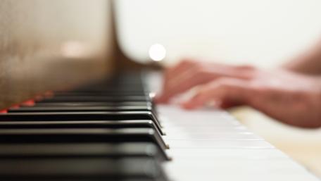 Piano Keys in Motion: A Musical Journey wallpaper
