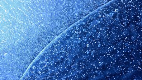 Stunning Blue Water Droplets Wallpaper wallpaper