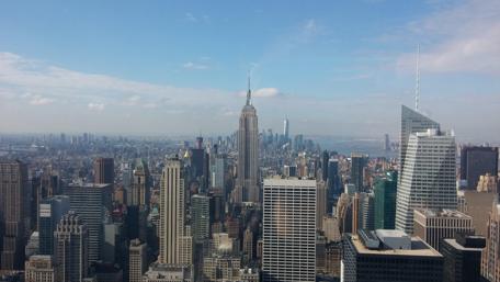 Majestic New York City Skyline in 4K Resolution wallpaper
