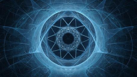 Ethereal Fractal Mandala wallpaper
