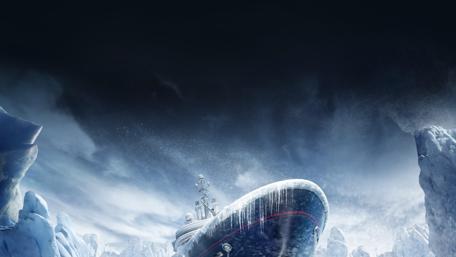 Frozen Voyage in a Winter Wonderland wallpaper