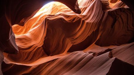 Waves of Warmth in Natural Beauty wallpaper