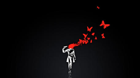 Symbolic Transformation in Darkness wallpaper