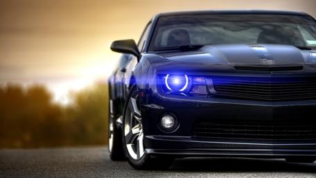 Sleek Midnight Drive: Dream Car in 4K wallpaper