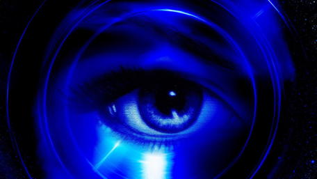 Mystical Blue Eye Wallpaper wallpaper