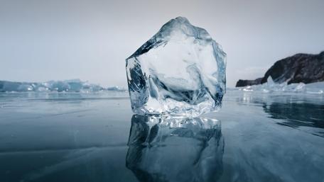 Crystal Clear Frozen Beauty of Nature wallpaper