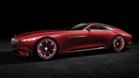 Sleek Elegance of Maybach Mercedes Coupe wallpaper