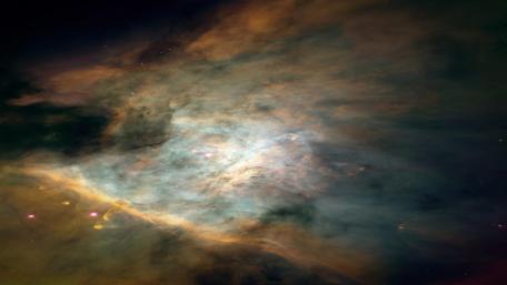 Cosmic Beauty of the Orion Nebula wallpaper