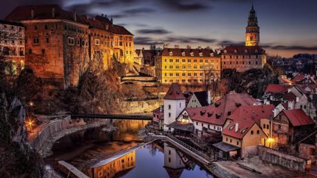 Krumlov Castle (Cesky Krumlov, Czech Republic) wallpaper