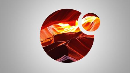 Flowing Shapes of Colorful Abstract Design wallpaper