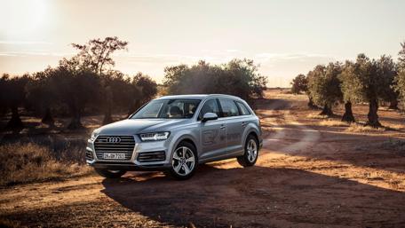 Sleek SUV in a Serene Landscape wallpaper
