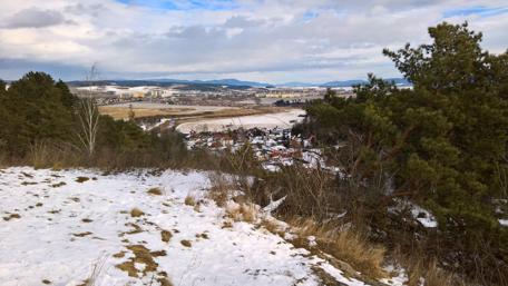 Serene Slovakian Winter Landscape Viewpoint wallpaper
