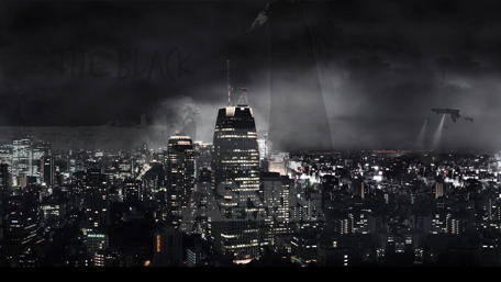 City Lights and Dark Beats wallpaper