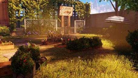 Lush Garden Retreat for Your Space wallpaper