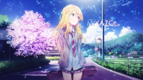 Blossoming Youth Under Starlit Skies wallpaper