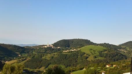 Serenity in the Green Hillscape wallpaper