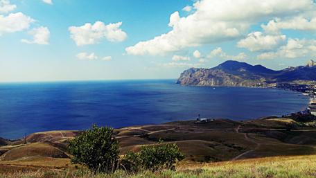 Serene Black Sea Summer View wallpaper
