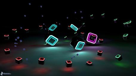 Vibrant Geometric Illusions in Motion wallpaper