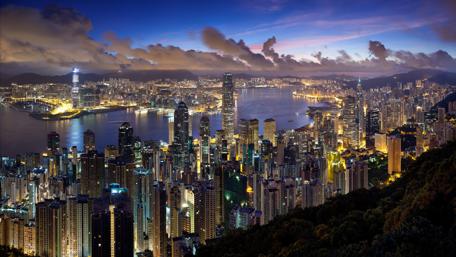 Hong Kong from Victoria Peak wallpaper