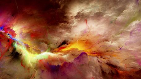 Vivid Fractal Dreamscapes wallpaper
