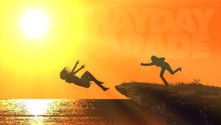 Emotional Moments in Sunset Shadows wallpaper