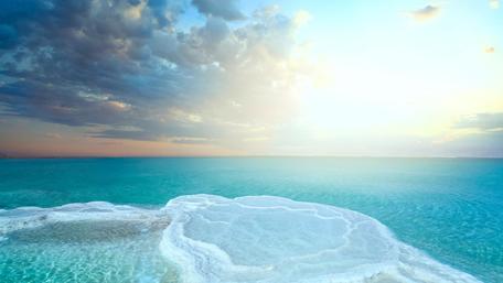 Dead Sea salt wallpaper