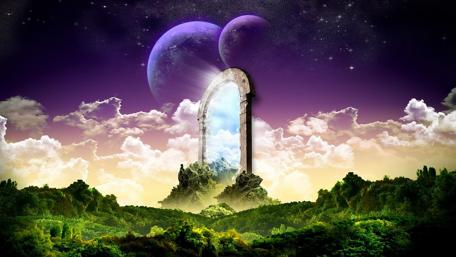 Portal to Distant Universes wallpaper
