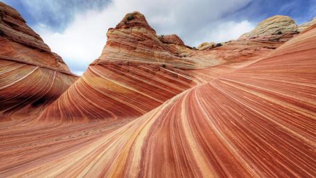Stunning Rock Formations of Coyote Buttes in Utah wallpaper