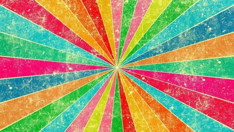 Radiant Spectrum Burst wallpaper