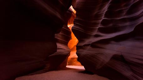 Majestic Slot Canyon Viewpoint wallpaper